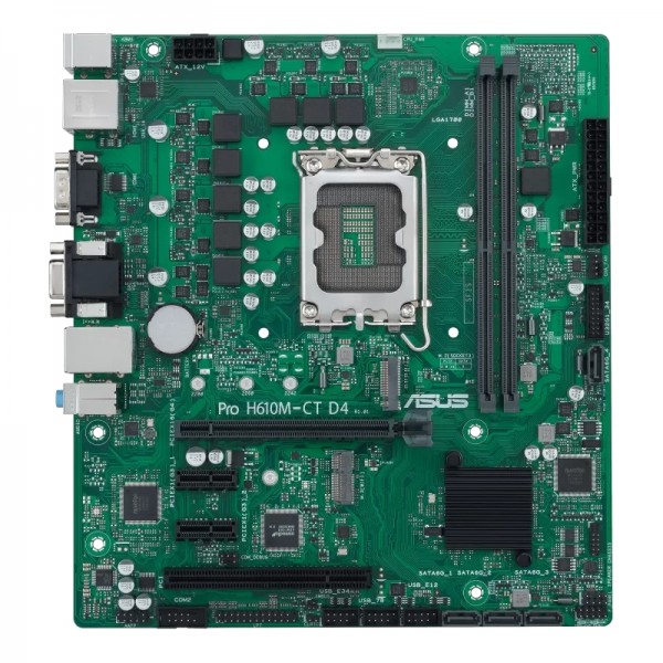 Placa De Baza LGA 1700 Asus Pro H610M-CT D4-CSM DDR4 