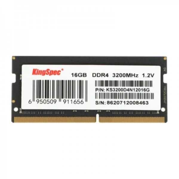 Memorie Laptop Ddr4 16gb Sodimm 3200MHz KingSpec KS3200D4N12016G