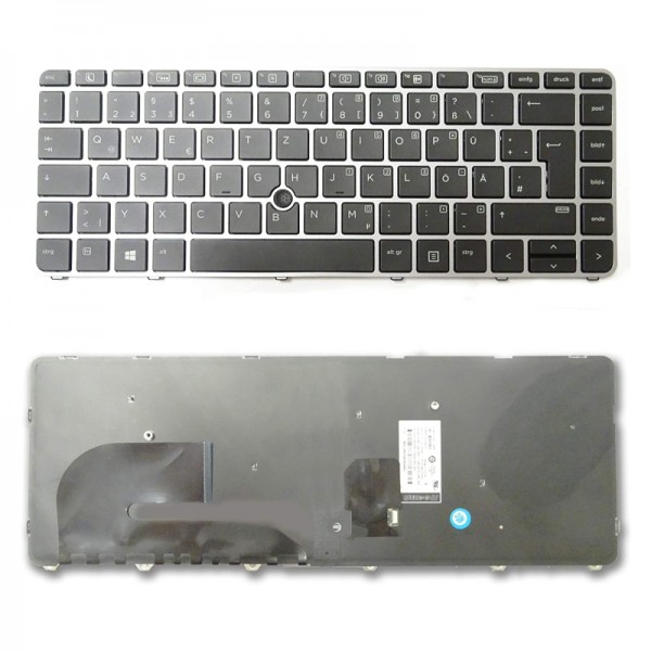 Tastatura Laptop Pentru HP ZBOOK, Elitebook 740,750,840,850 G1 G2 Layout De (germana) Sau Swe