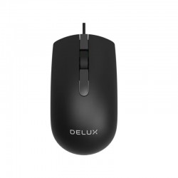 Mouse Usb Delux M322BU-BK