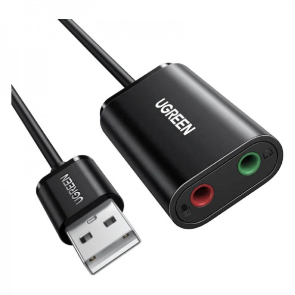Adaptor Usb - 2x Jack - Placa De Sunet Usb Ugreen US205