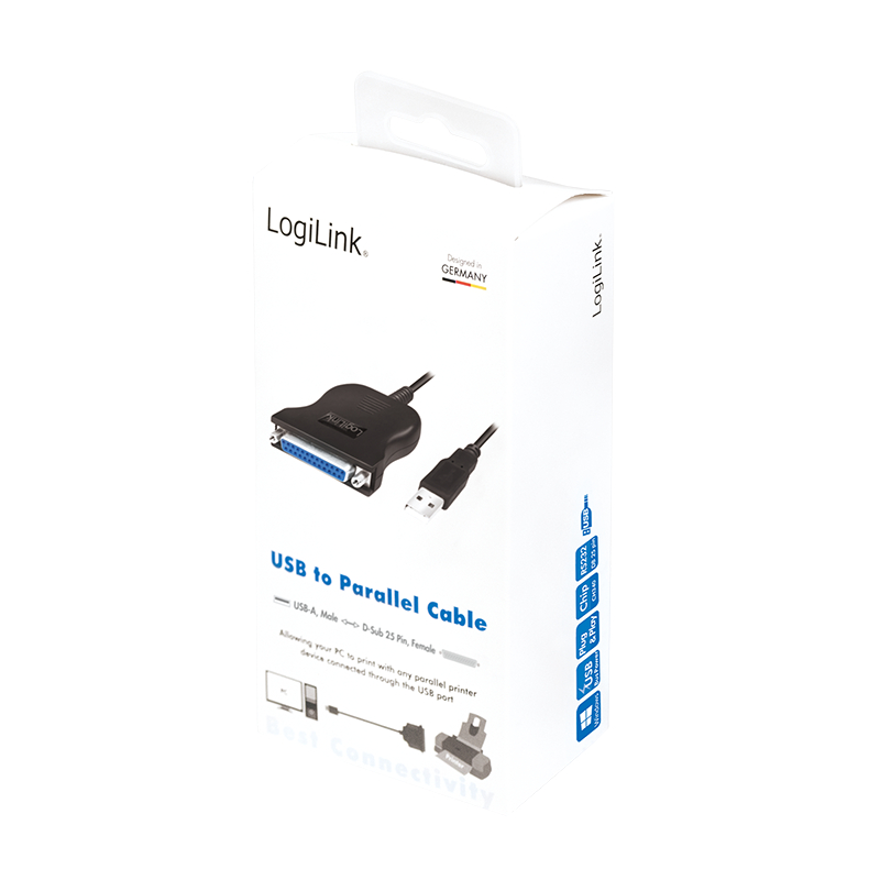 Cavo Adattatore USB A Parallela LogiLink AU0003C - 1,5 Metri