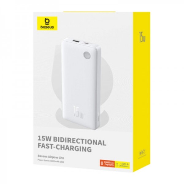 Baterie Externa Baseus 10000mAh 15W 