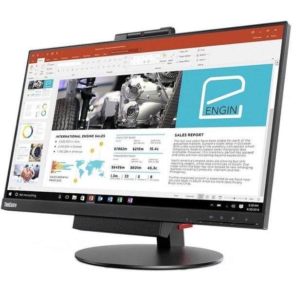 All-in-one LENOVO Thinkcentre M710q I7-7700T, 8gb Ddr4, Ssd 240, 24" Edgeless Fullhd TOUCH